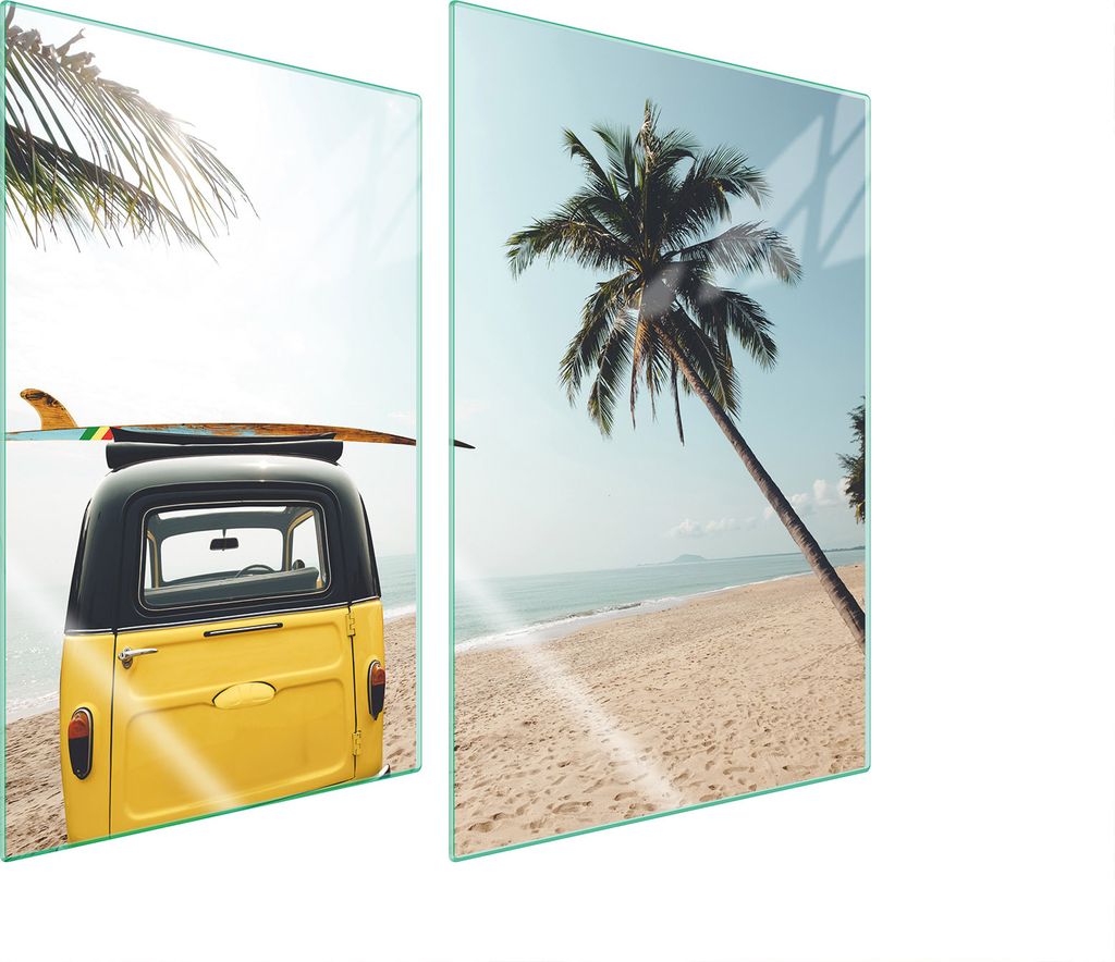 Glasschutzplatte Für Küche 2X35X52 Auto