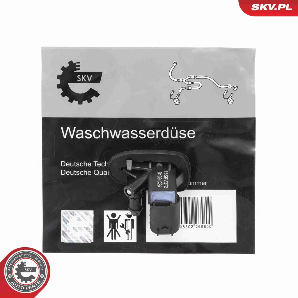 ESEN SKV Scheibenwischer-Düse Scheibenwaschdüse 15SKV272 Vorne für MINI Schrägheck (F56)