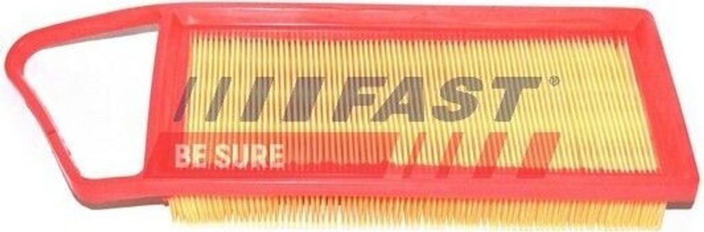 Luftfilter FAST FT37147 für FORD Fiesta Mk6 Schrägheck (JA8, JR8) Umluftfilter Rechteckig