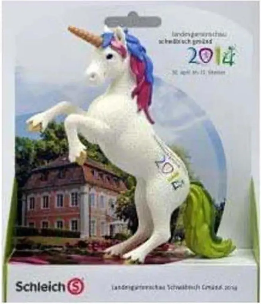 Schleich Licorne LGS Schwäbisch Gmünd 2014 - Figurine de collection rare