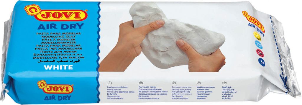 Jovi Self-Hardening Modelling Clay Samoschnúca hmota White Obrázok produktu 