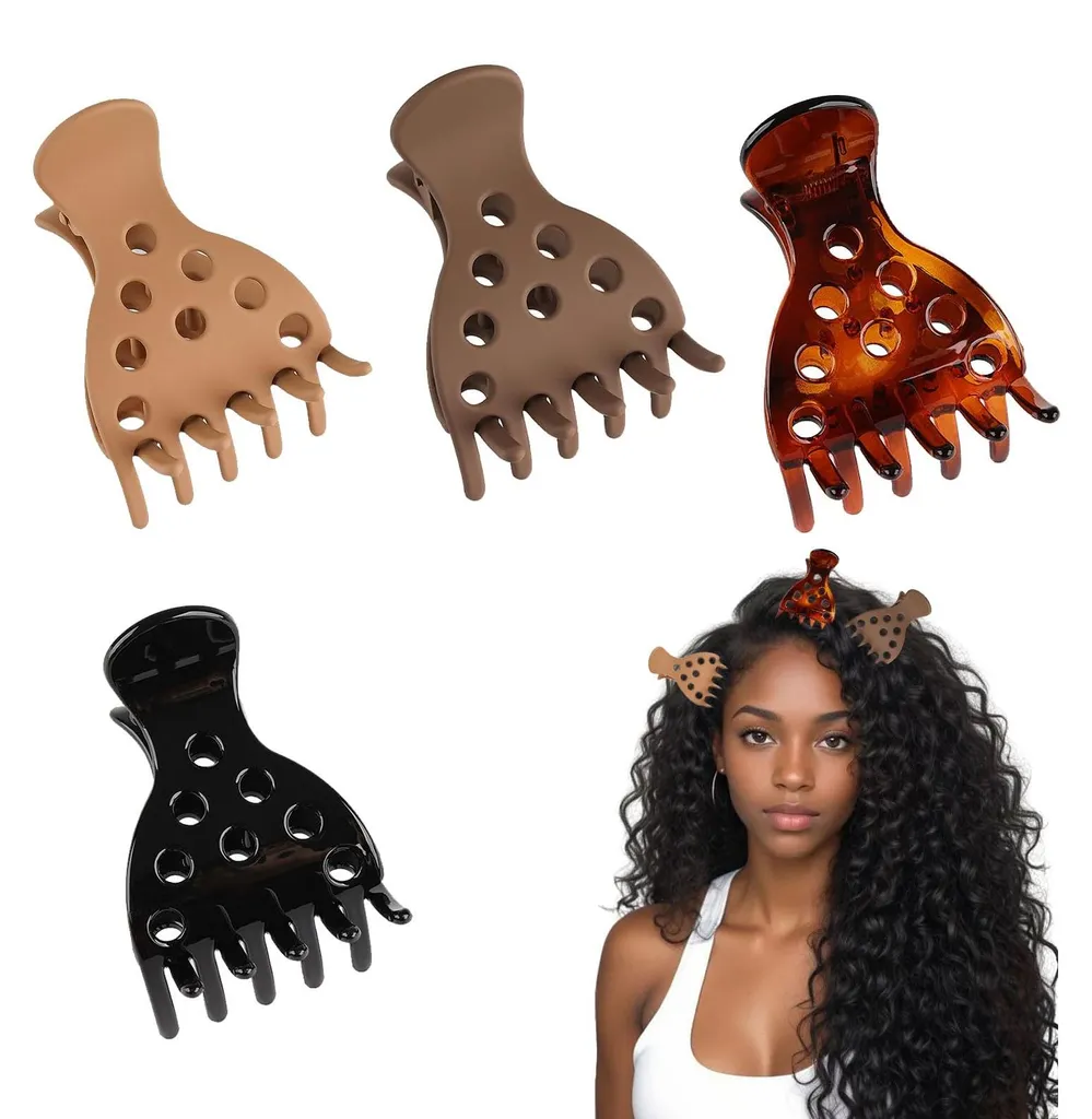 Pince à volume anti-cheveux plats - Idéal pour boucles lourdes et denses