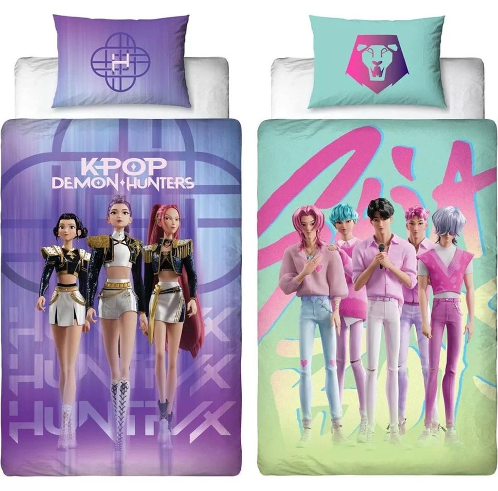 Javoli K-Pop-Motiv, Bettbezug, 140 x 200 cm - Polyester Produktbild 
