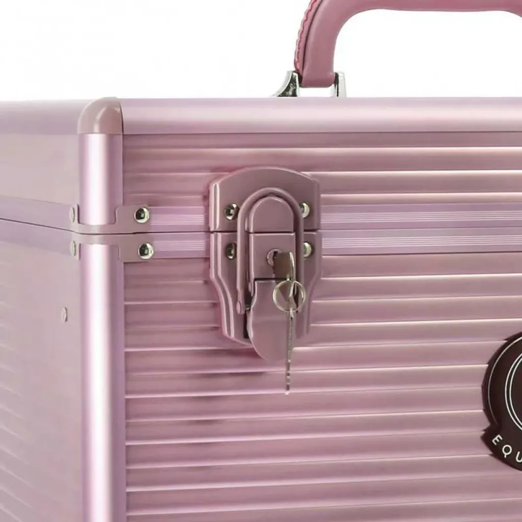 Mallette de pansage Equitheme Rosa - Coffre de soin complet pour cheval