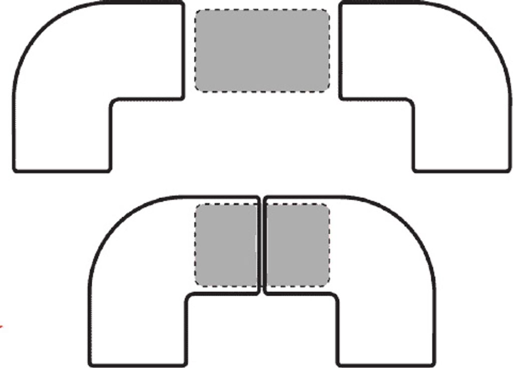 PVC-U Klebestutzen / Verbindungsstück 20 mm