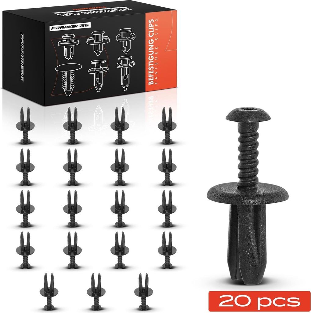 Frankberg 20x Befestigungsclips Innenverkleidung für Alfa Romeo 145 146 147 155 156