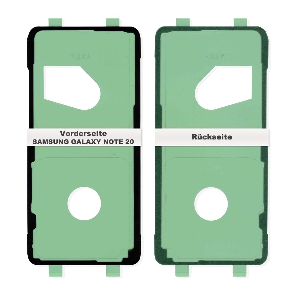 Samsung Galaxy Note 20 Akkudeckel Kleber Folie Backcover Produktbild 
