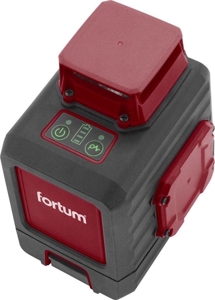 FORTUM grüner Linienlaser, kreuzweise selbstnivellierend, 4780209