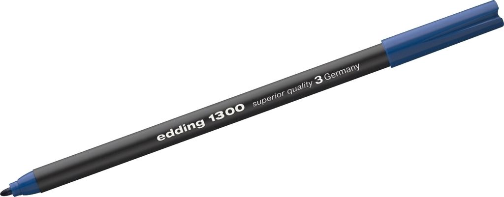 Edding - Fineliner 1300 mittelblau | 10 Stück