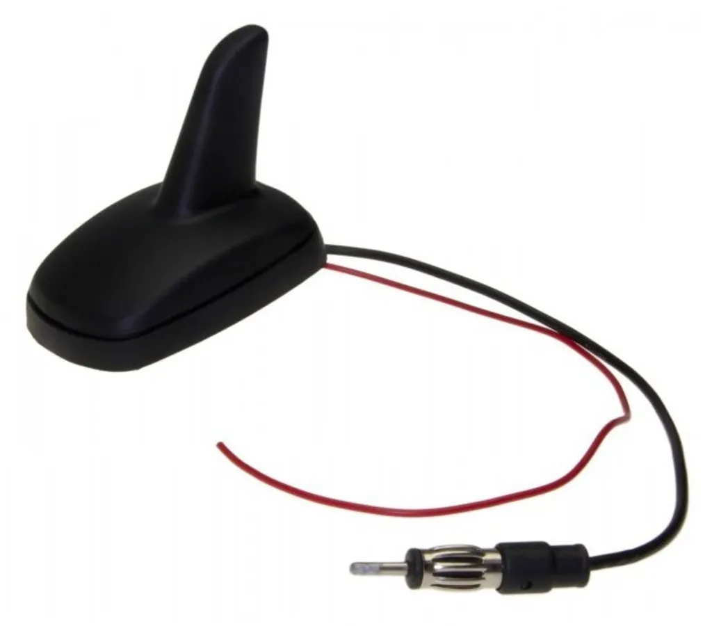 Antenne Shark Hai Radio FM DIN Amplifiée Haute Réception pour Voiture