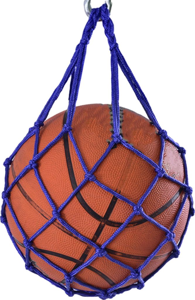 Basketball-Netztasche, verschleißfest, stark, tragfähig, Mehrzweck-Aufbewahrungstasche für Volleyball und Fußball