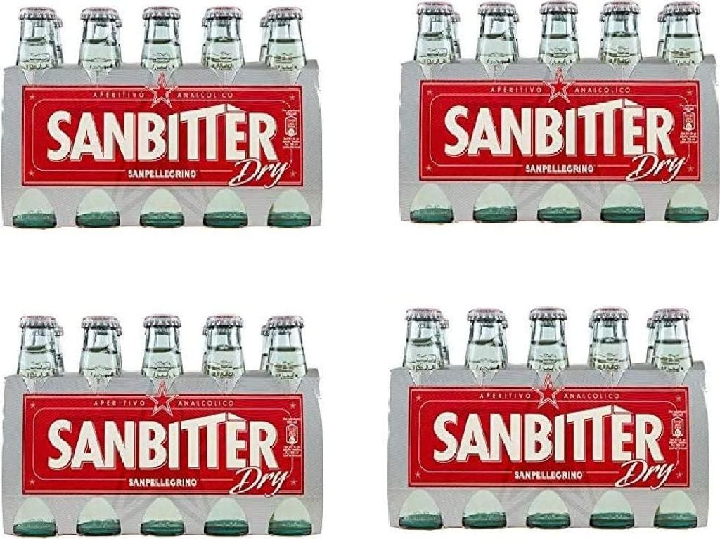 40x Sanbittèr weiss dry 100 ml Aperitif Sanbitter Klassisch Italienisch