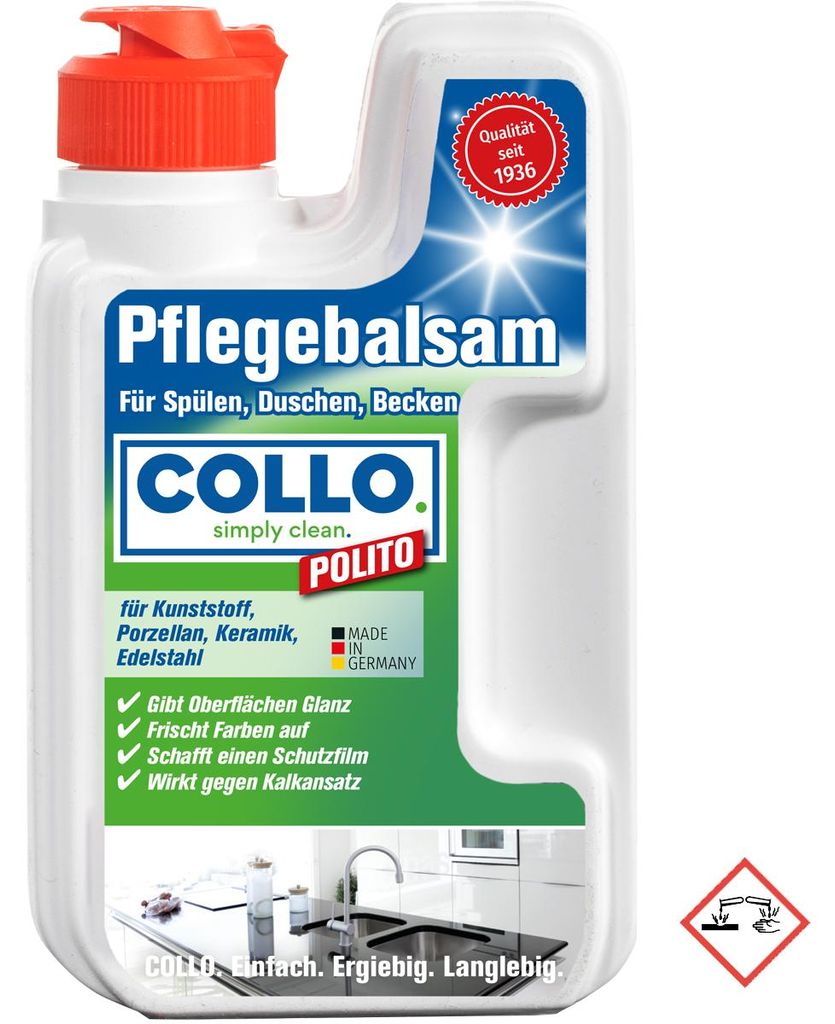 Collo Polito Pflegebalsam für Kunststoffspülen, 125ml Produktbild 