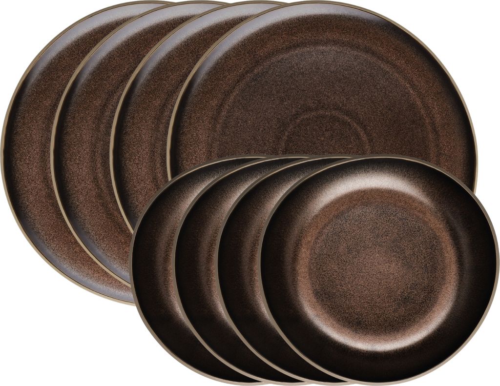 Rosenthal Junto Bronze Tafelset 8tlg