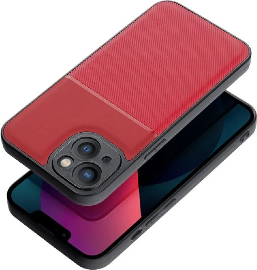 Cover iPhone 16e Rosso Bumper: Protezione Slim Elegante per Cellulare