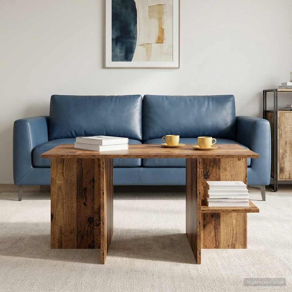 Möbel Couchtisch Altholz 87 x 50 x 45 cm HolzwerkstoffCouchtische - Couchtische c8121