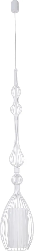Lustre Moderne ABI Blanc 180cm en Acier IP20 Culot E27 40W Puissant