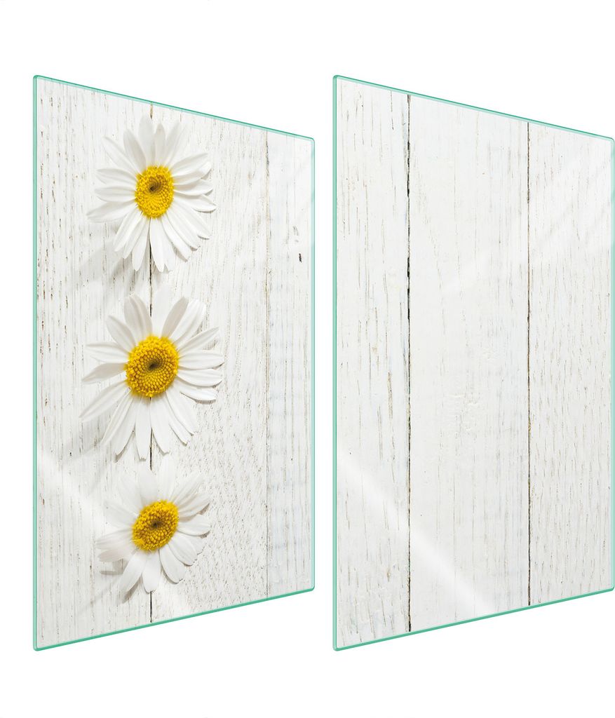 Glasschutzplatte Für Küche 2X35X52 Holz