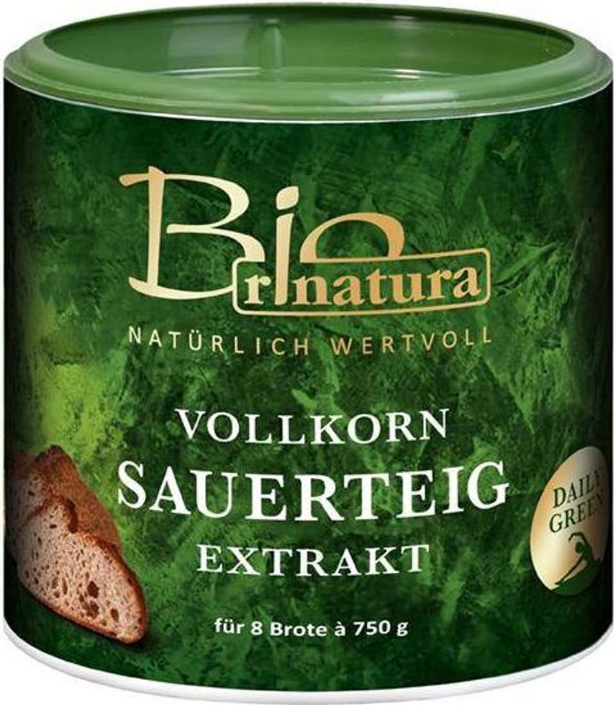 Rinatura Vollkorn Sauerteig Extrakt 125 G Dose Vegan Laktosefrei