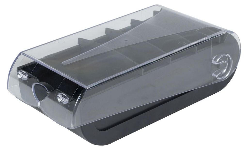 Exacompta 5331423D Lernkartei Bunnybox Schwarz DIN A8 quer Produktbild 