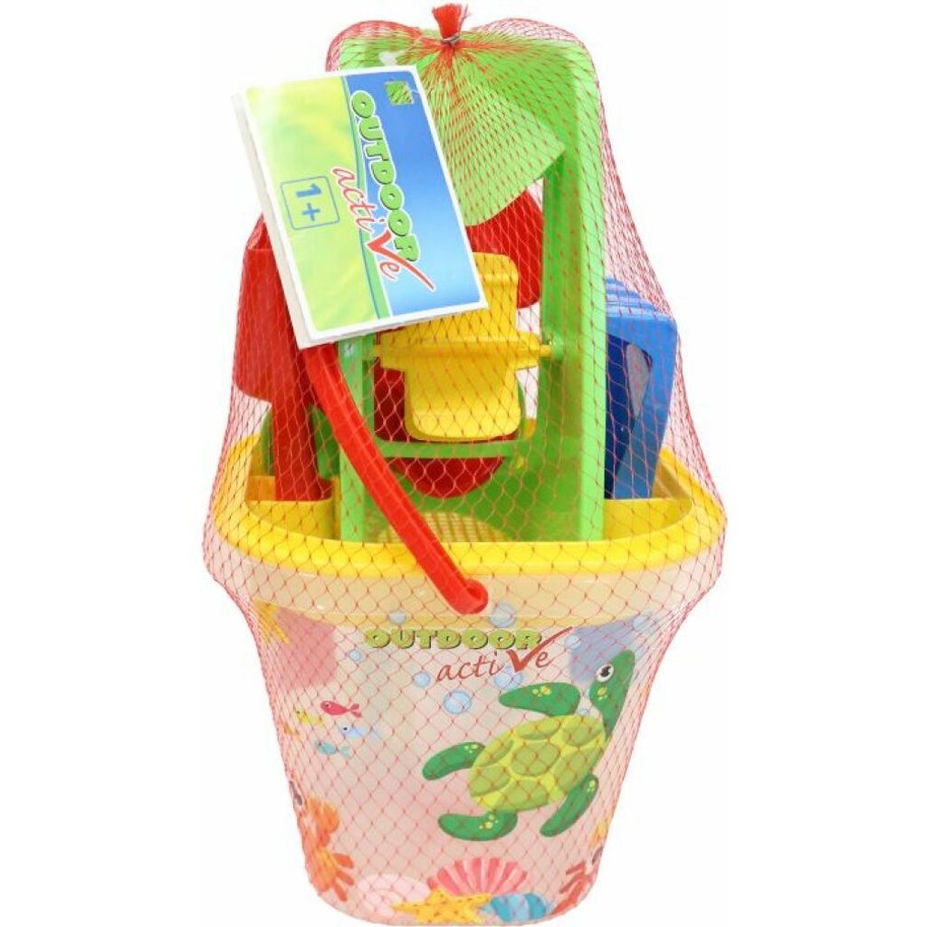Sand- und Wasserspielset Aquarium transparent 7-teilig Spielzeug