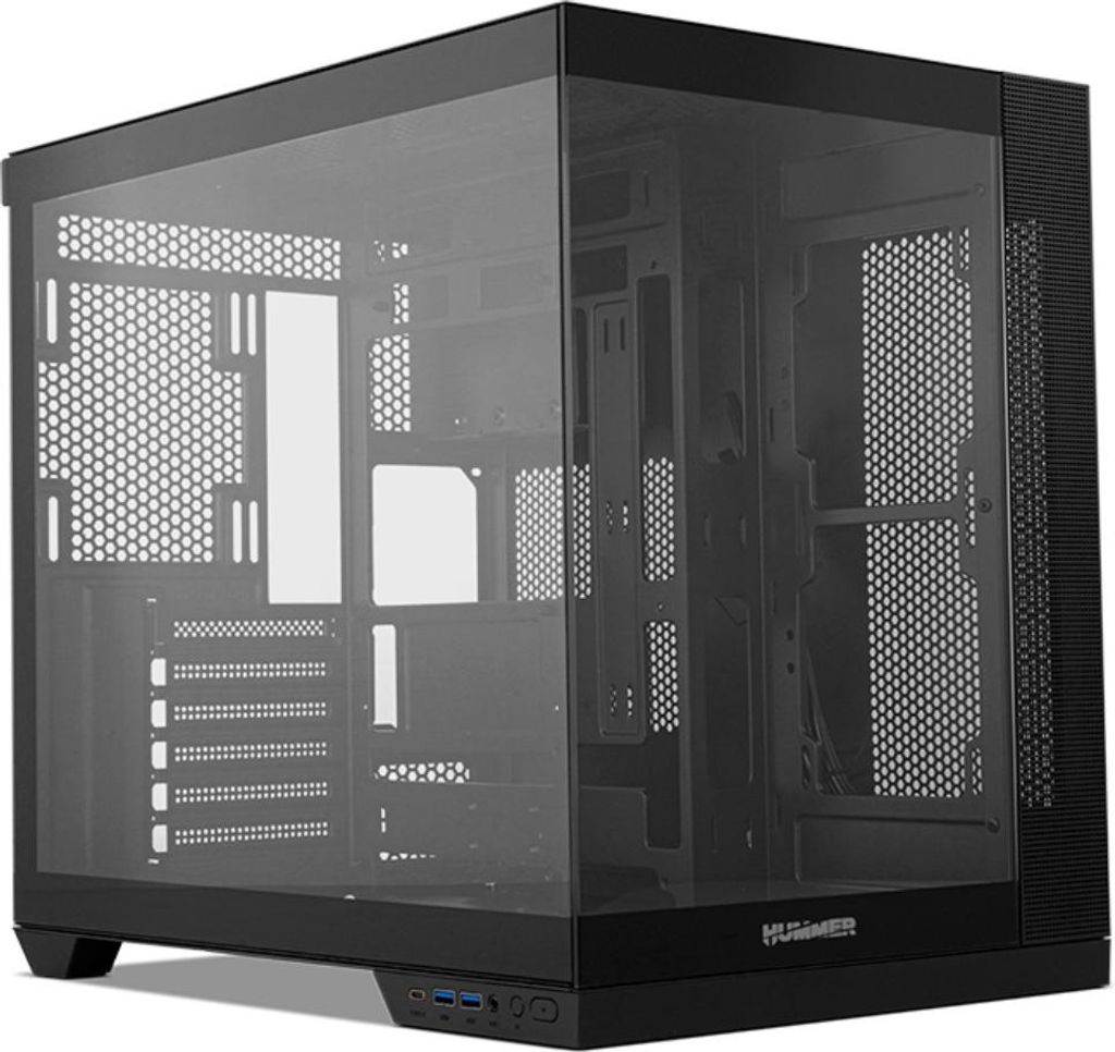 Boîtier ATX Nox Hummer Astra Neo Verre Trempé Noir Image du produit 