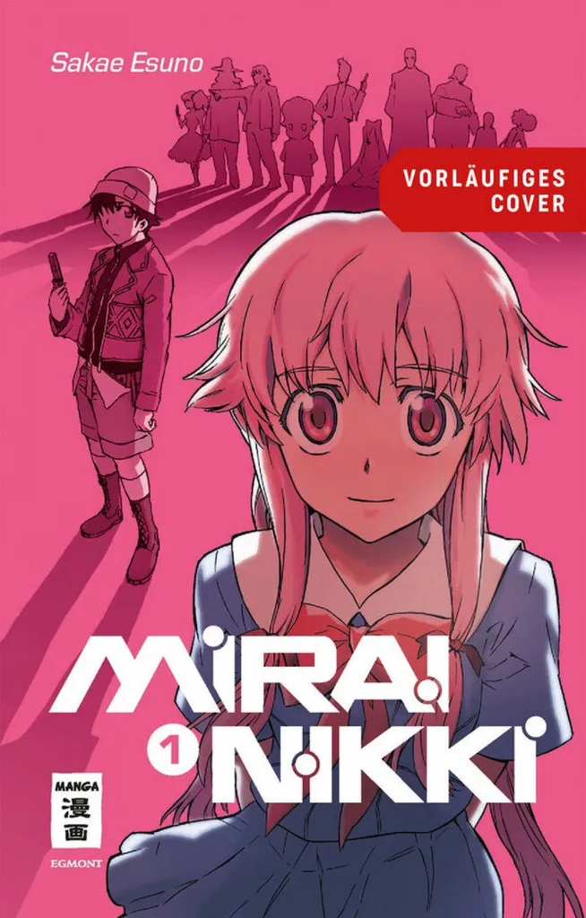 Mirai Nikki New Edition 01 manga avec impression haute qualité noir