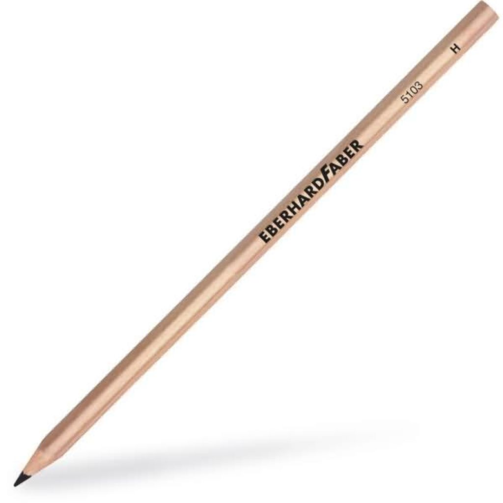 EberhardFaber Bleistift Dreikant natur H Produktbild 