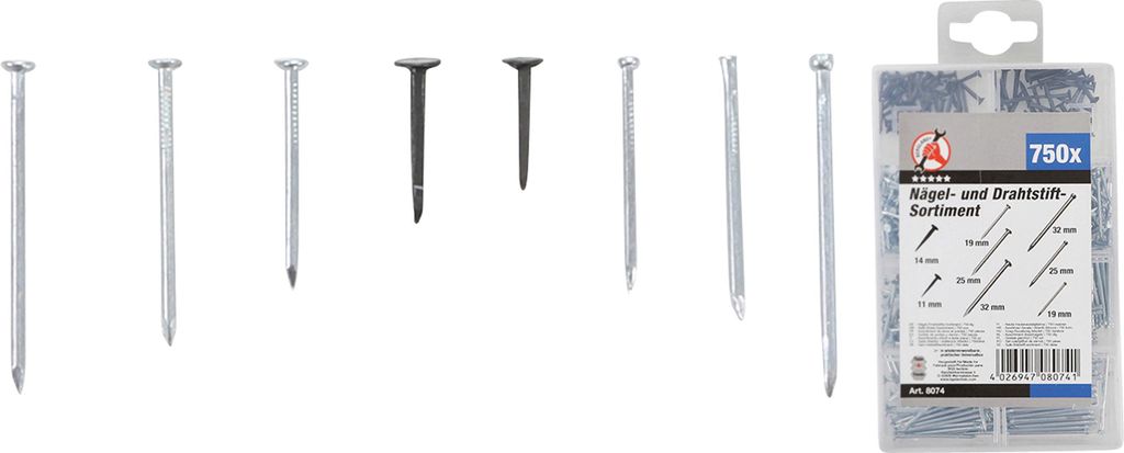 Kraftmann 8074, Klinec, Hlava s čiapočkou, Hliník, Čierna, Obrázok produktu 