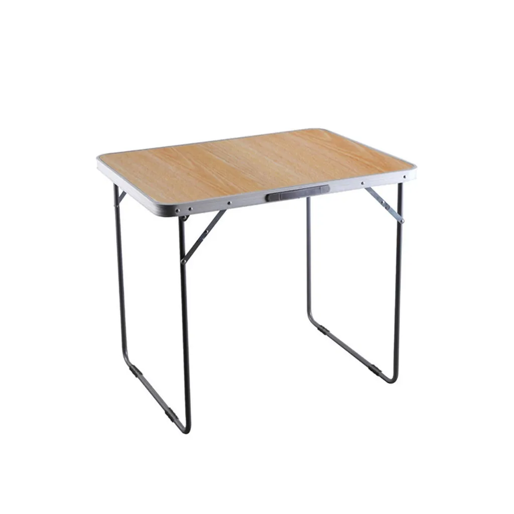 Table pliante Marbueno acier 80x60x70 cm camping et plage 10029