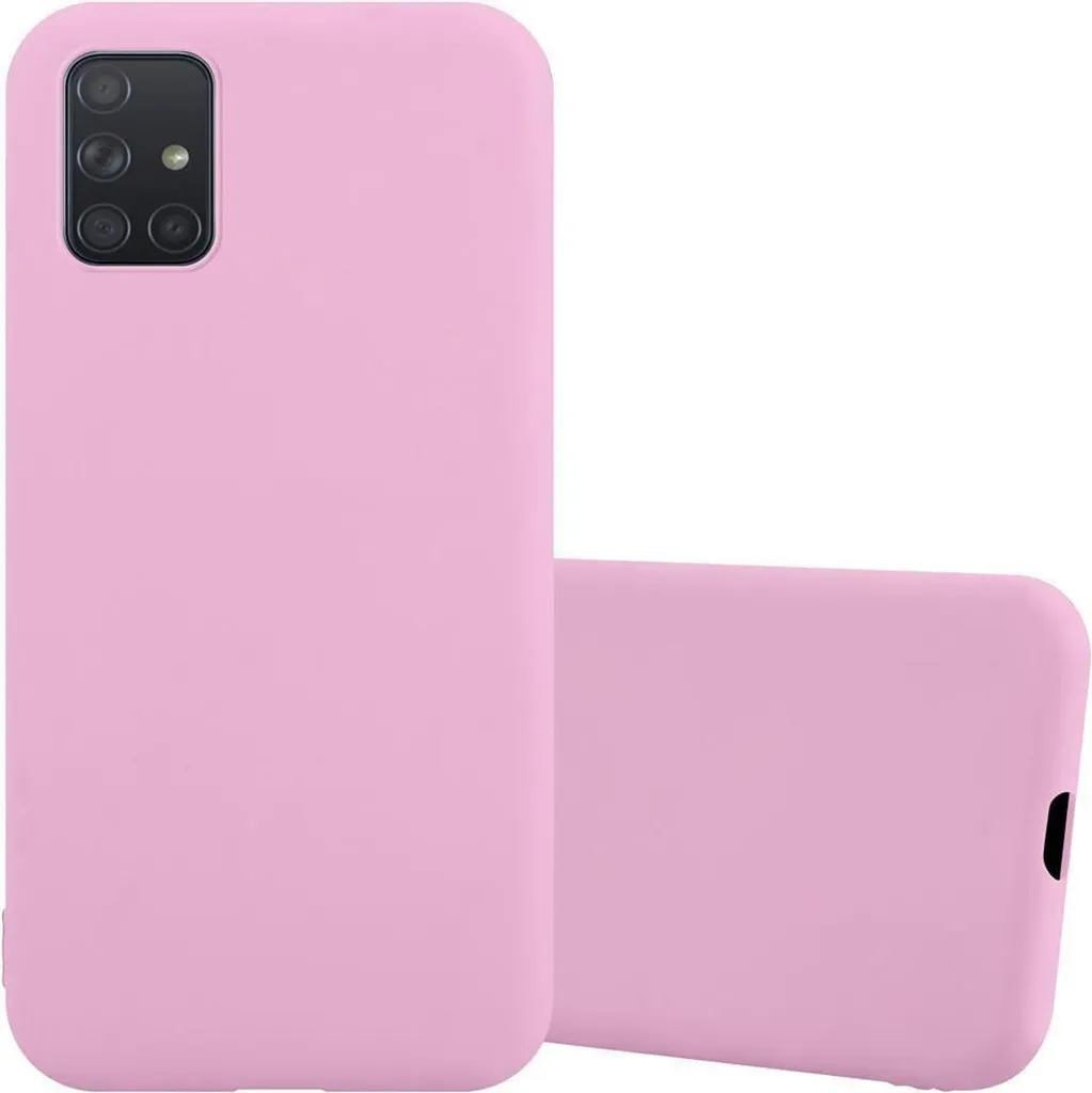 Cadorabo Cover per Samsung A51 4G / M40s - Sottile, Rosa, TPU