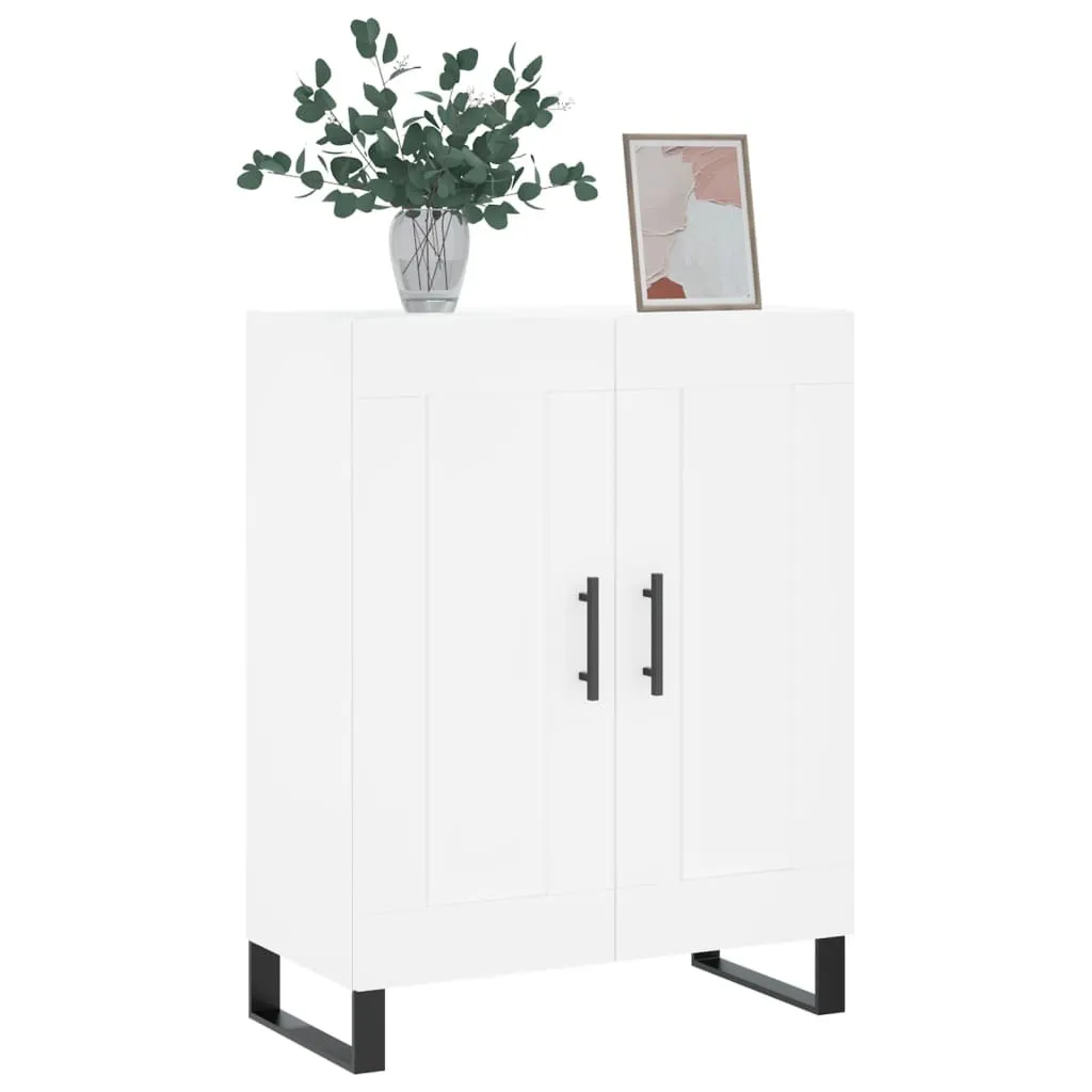 vidaXL Credenza bianca 69,5x34x90 cm Materiale a base di legno - 3