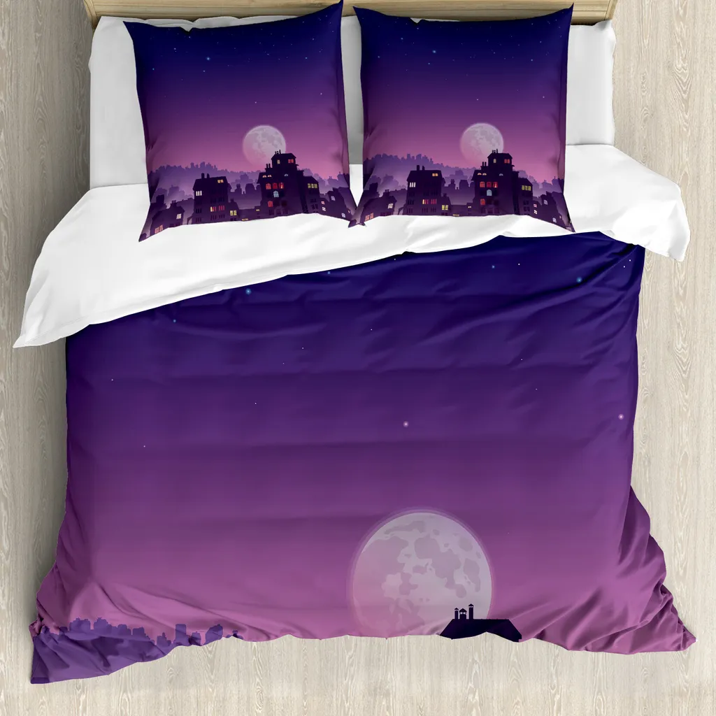 Lush Decor Harley Full/Queen Mandarin-Set piumone da 5 Pezzi, Cotone
