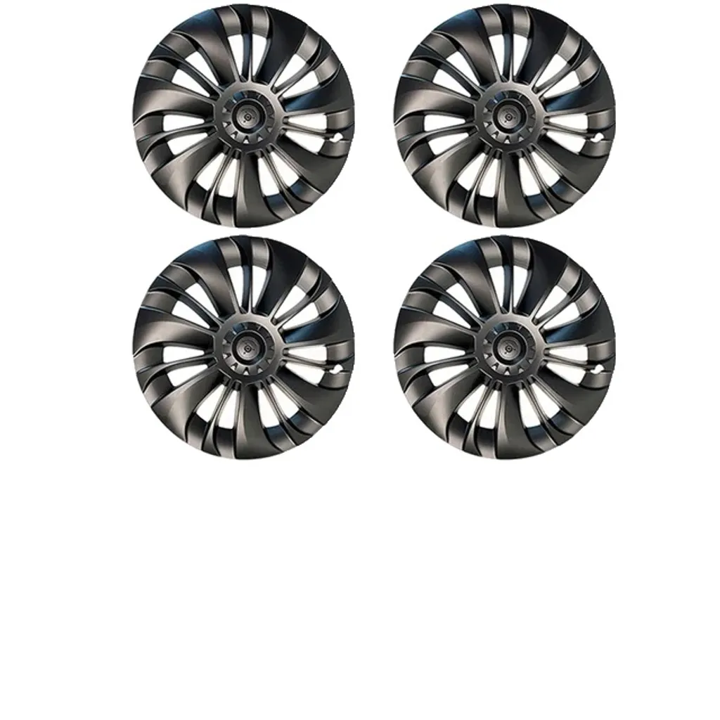 Couvre-roue Complet Tesla Model Y 19 Pouces Style Performance Noir Mat
