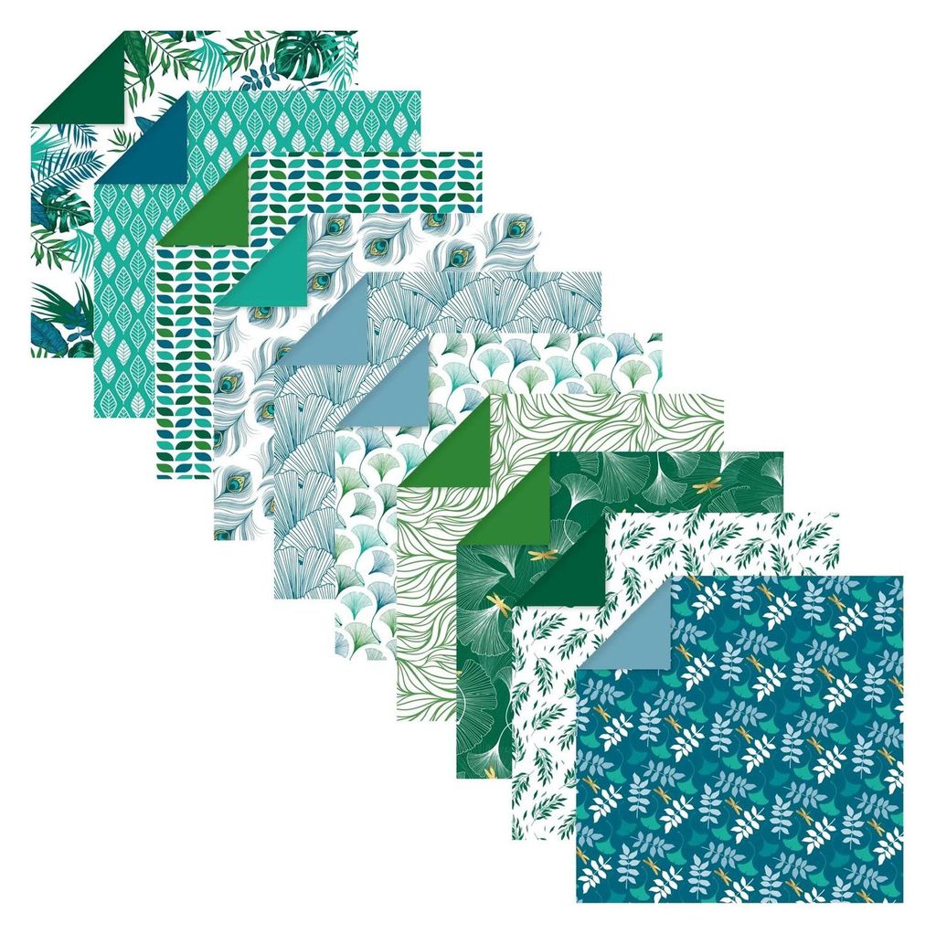 Clairefontaine 95354C – Beutel Origami, 60 Blatt, 15 x 15 Produktbild 