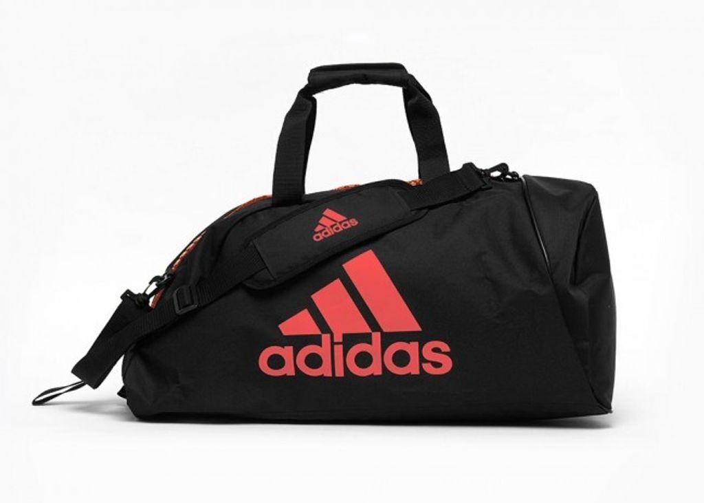 adidas 2in1 Bag Polyester COMBAT SPORTS blk/red M