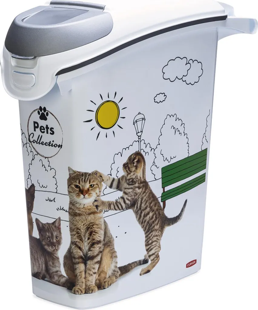 Contenitore Alimentari Cani Curver 10kg - Design 23L Ermetico