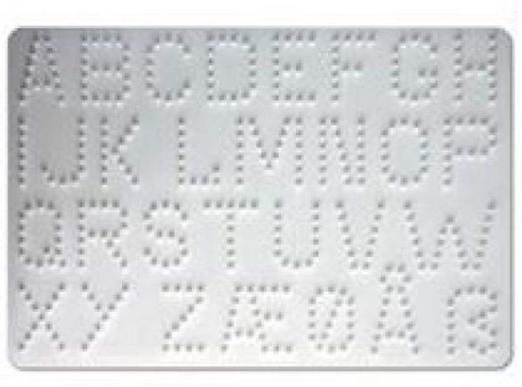 Plaque à crayons BUCHSTABEN, 1 pièce Image du produit 