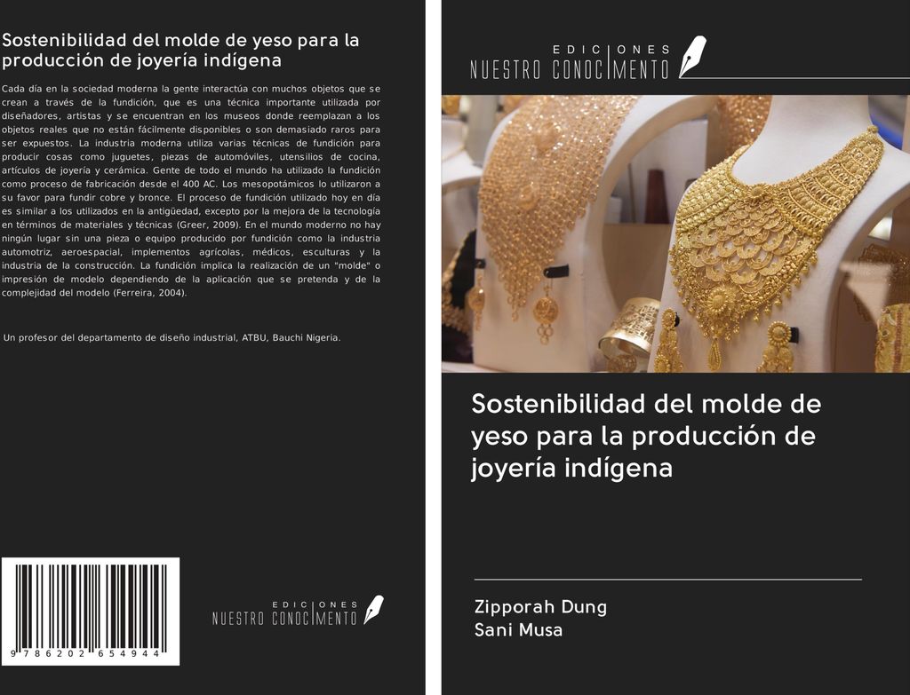 Sostenibilidad del molde de yeso para la producción de joyería indígena