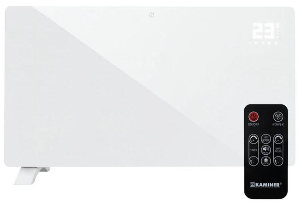 Kaminer 26573 Chytrý skleněný konvektor s WiFi, 2500 W, Obrázek produktu 