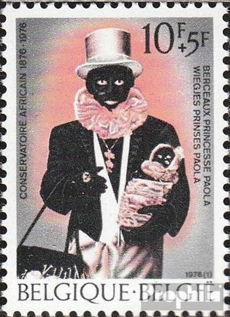 Briefmarken Belgien 1976 Mi 1847 (kompl.Ausg.) postfrisch Conservatoire Africain
