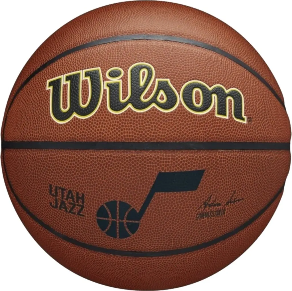 Ballon Wilson NBA Utah Jazz avec Revêtement Pure Feel Haute Adhérence