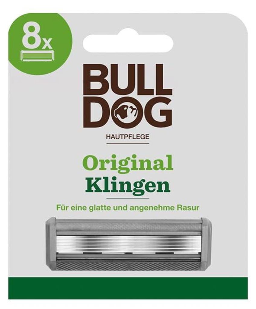 Lame da barba originali BULLDOG | Lama quintupla | 8 lame Immagine del prodotto 