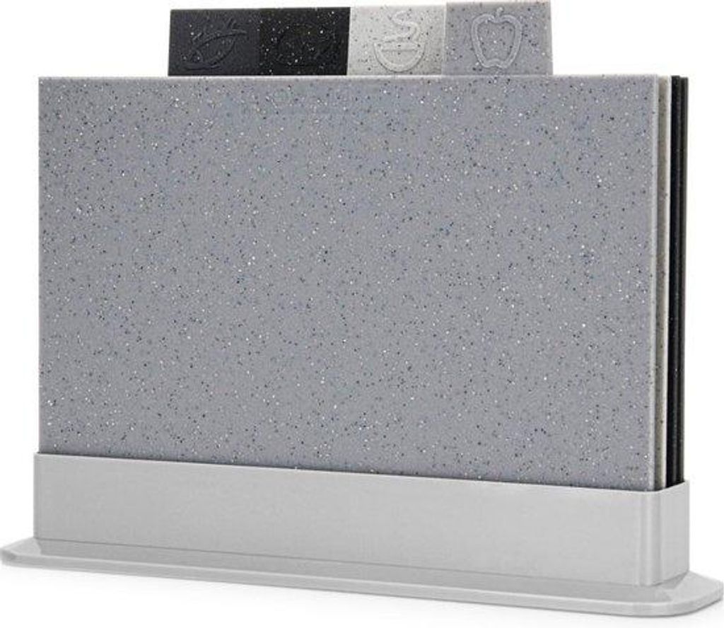 Keuken-Snijplanken-Set mit Halterung - Moderne Küchenware - 1 Stück - Metall - Keuken-Set - Unverzichtbar!
