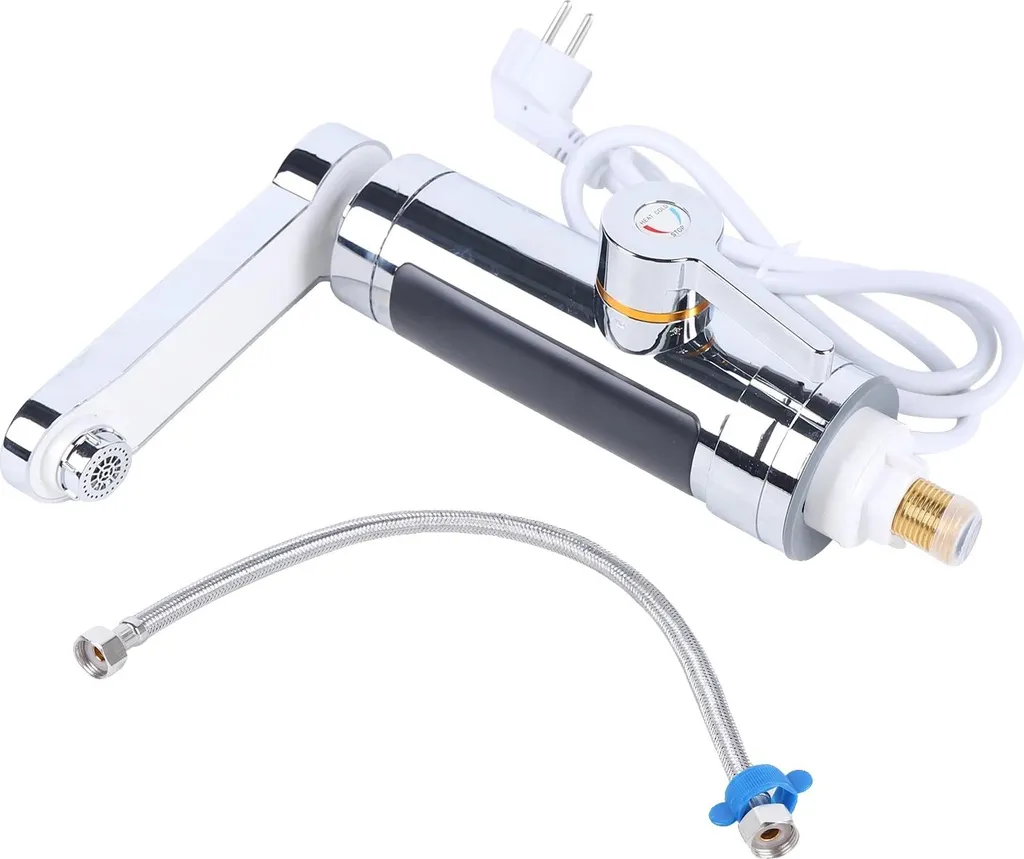 Rubinetto Elettrico per Casa: Acqua Calda 3000W Sicura e LED