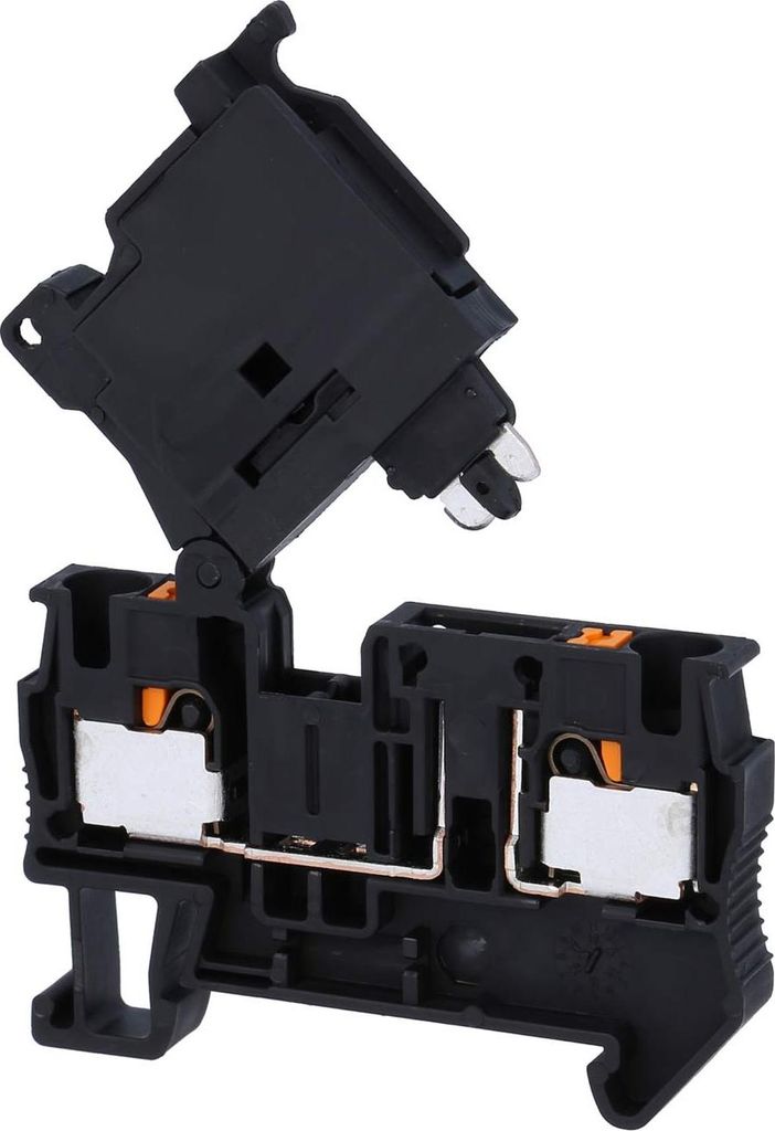 Phoenix Contact Hebel-Sicherungsklemme mit LED PT 4-HESI-LA250 mit Leuchtanzeige für 110-250V, Push-In-Anschluss