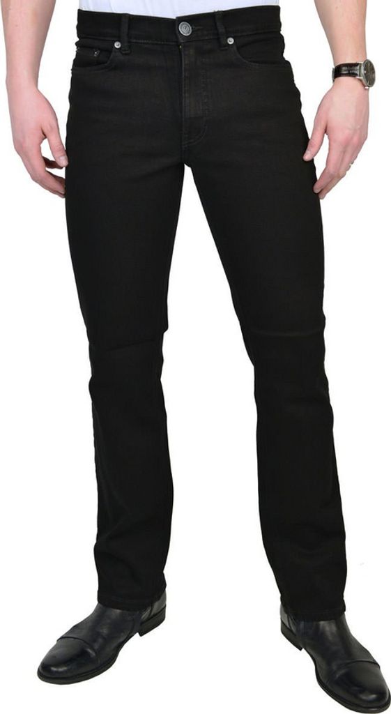 Paddock's Herren 5-Pocket Slim-Fit Jeans in Schwarz, Ranger (P802531635000), Größe:W33/L32, Farbe:black/ black(6001)
