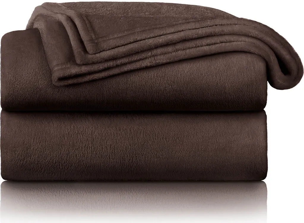 Coperta Plaid Matrimoniale 150x200 Libellula, 3D Stampata Coperte Flanella Blu, Fluffy E Termica Coperta Pile, Morbida Blanket Coperta Divano