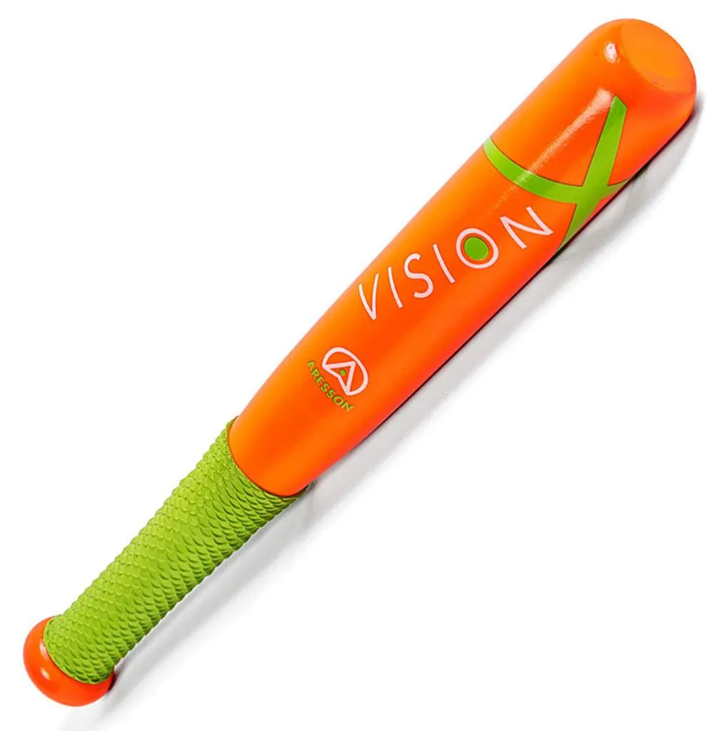 Batte de Rounders pour Enfant Aresson Vision X Orange - Jeu de Plein Air