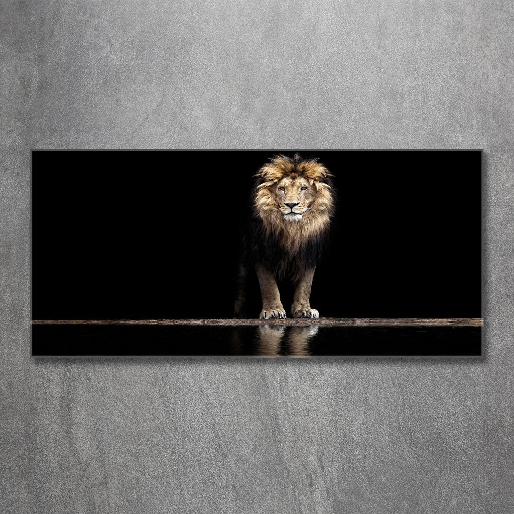 Leinwandbild Kunst-Druck 140x70 Bilder Tiere Wolfsrudel 